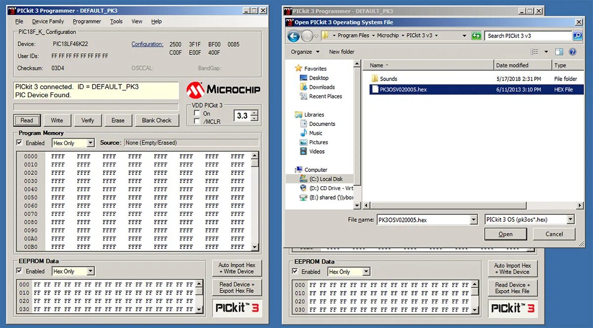 Программатор pickit2 программа. Pickit3 3.10 фьюзы. Pickit2 программатор Прошивка. Программа для программатора. Flash programming