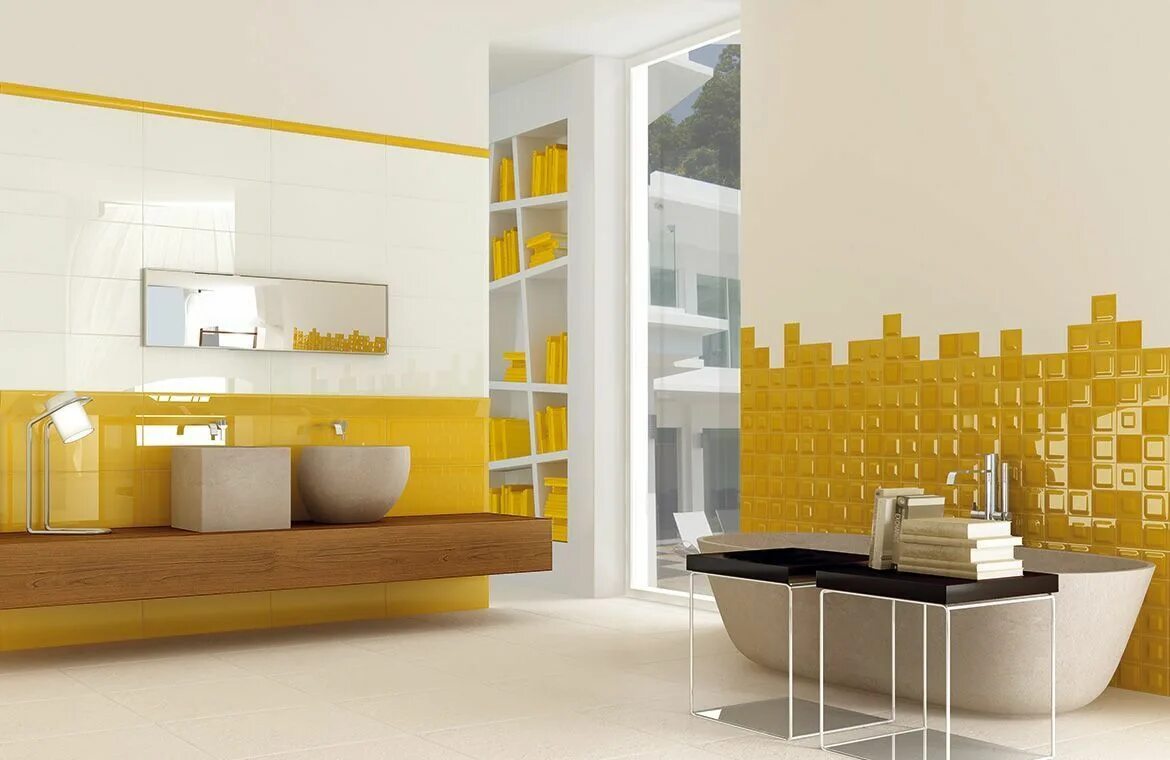 Желтая плитка купить. Плитка Viva Ceramica. Плитка керамическая желтая. Кафельная плитка желтая. Желтая плитка для ванной комнаты.