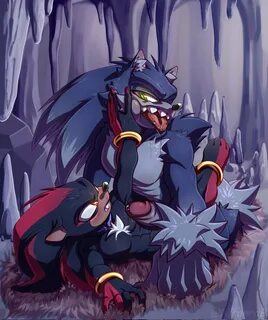 shadow the hedgehog, sonic the hedgehog, anthro, balls, big penis, furry, g...