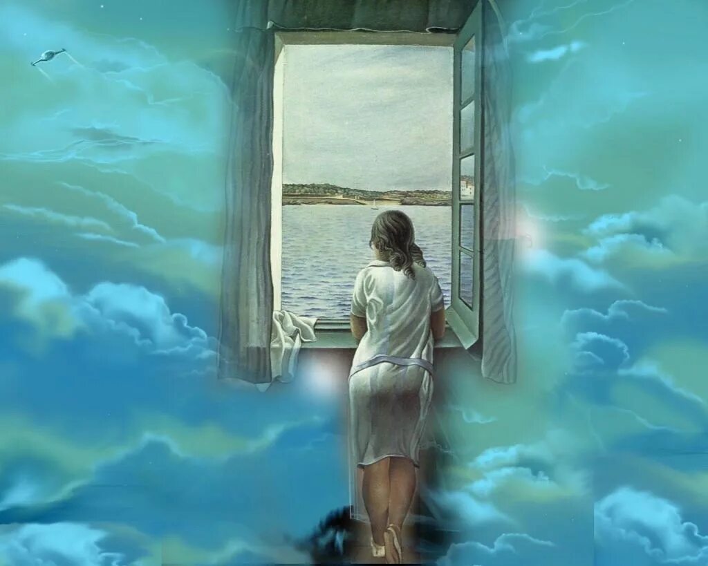 Он совершенно не виден в. Окно в мир. Окно в другой мир. Окно души. Дверь в вечность.