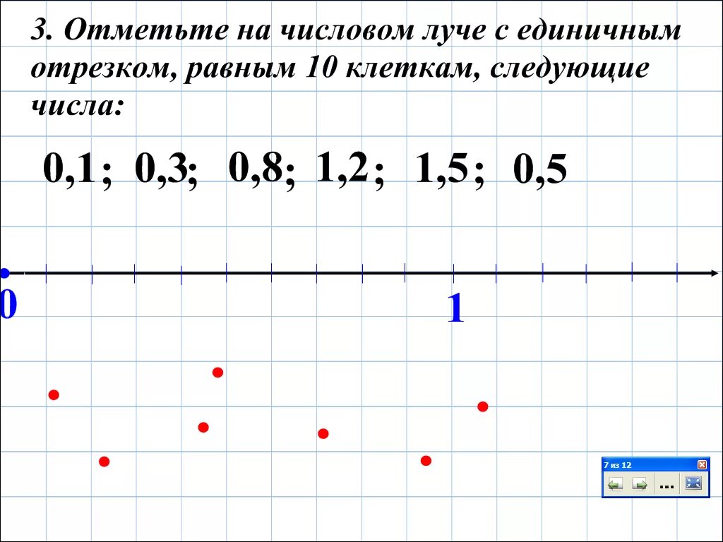 Даны числа 0 03 3 6. Изображение десятичных дробей на координатной прямой 5 класс. Десятичные дроби на числовом Луче. Десятичные дроби на координатном Луче. Изображение десятичных дробей на координатном Луче.