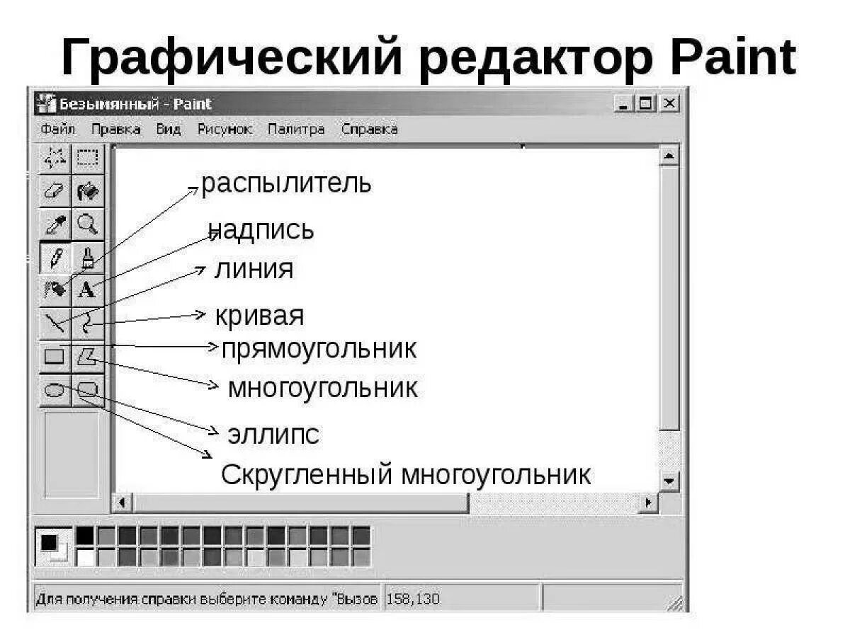 Графический редактор Paint. Инструменты графического редактора Paint. Основные инструменты Paint. Графический инсирумееты Paint. К основным операциям в графическом