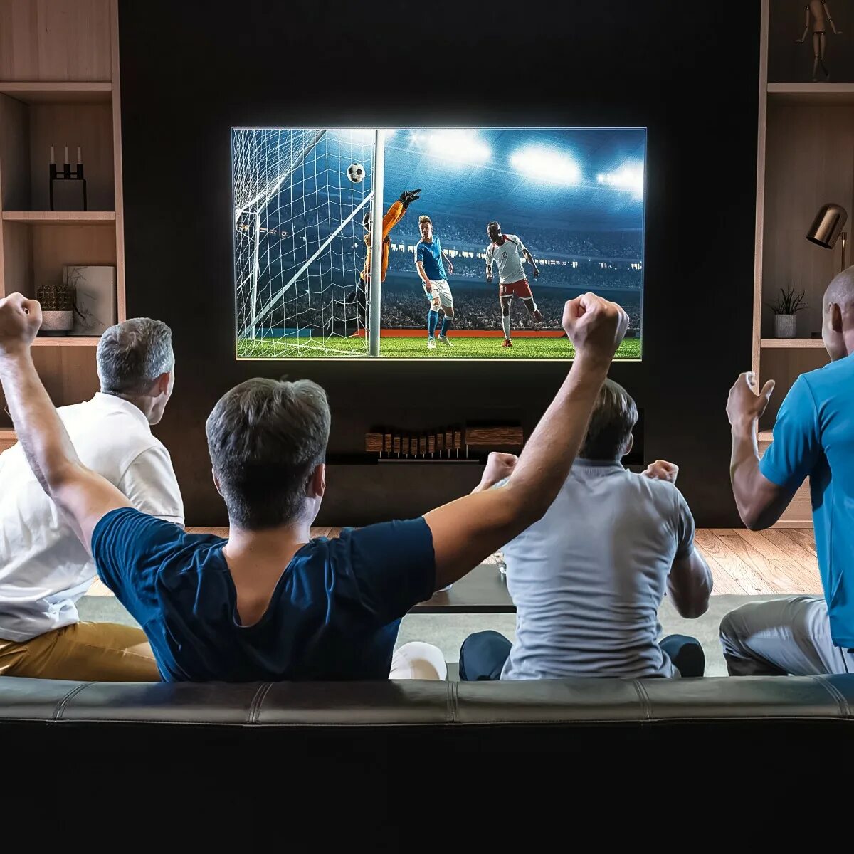 Watching sporting events