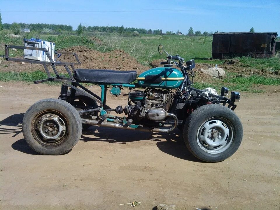 Квадроцикл из урала мт Урал 650см3 36л/с мт Урал 650см3 36л/с на DRIVE2