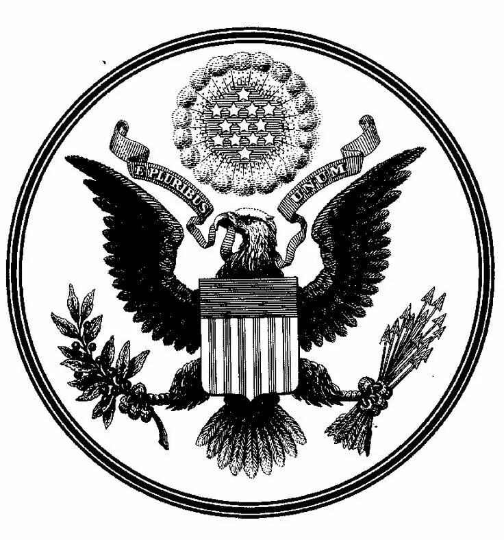 Гербовая печать сша. The great seal. Great seal of the united states washington монета. Герб америки 19 века. Государственный герб сша.