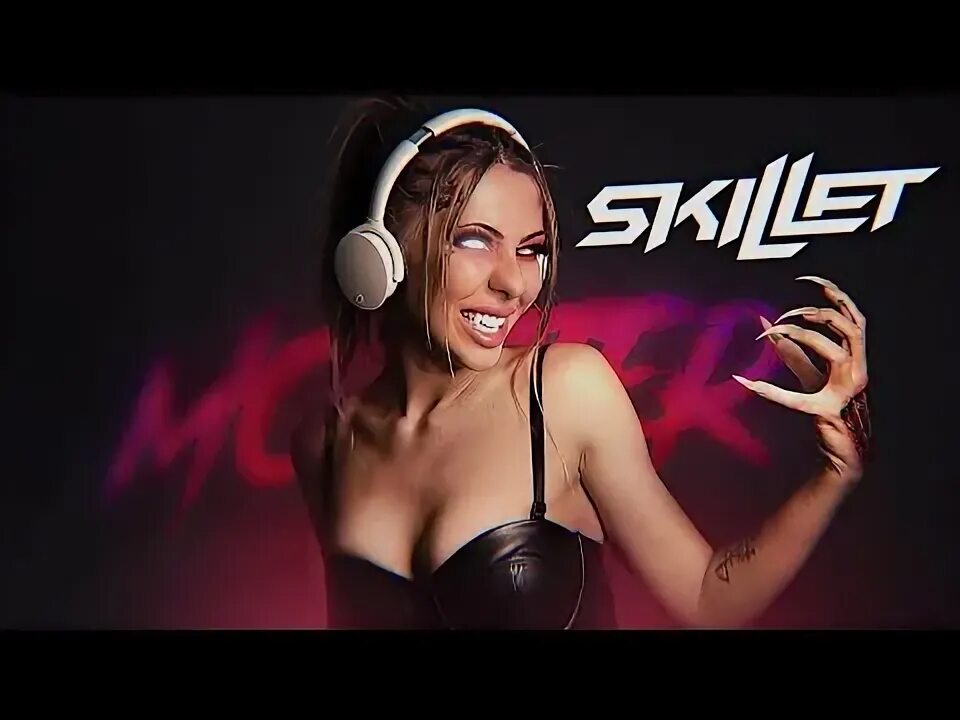 Monster поет девушка. Хатсуне мику с электрогитарой. Песня monster. Skillet - monster (rus. Аниме ангельские ритмы масами ивасава.