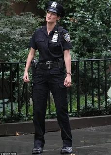 A police officer wear a uniform