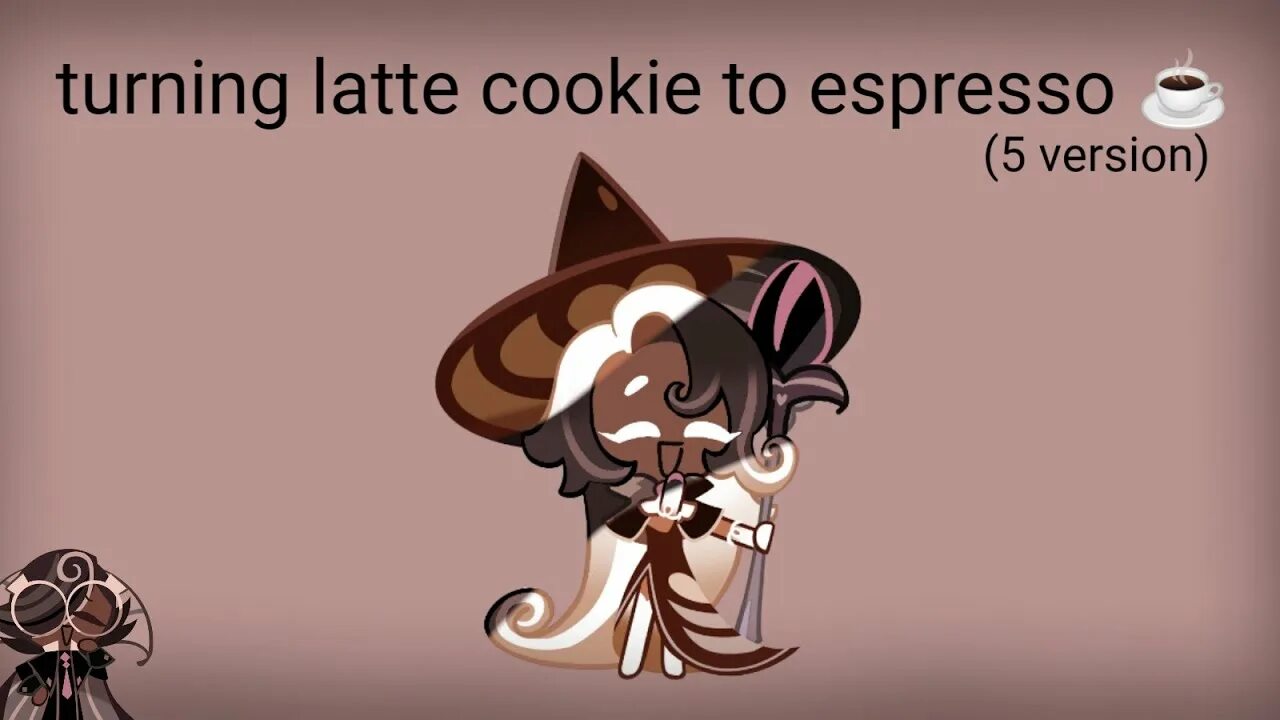 Late cookie. Латте куки и эспрессо куки. latte cookie cosplay. latte cookie cookie run kingdom. эспрессо куки лысый.