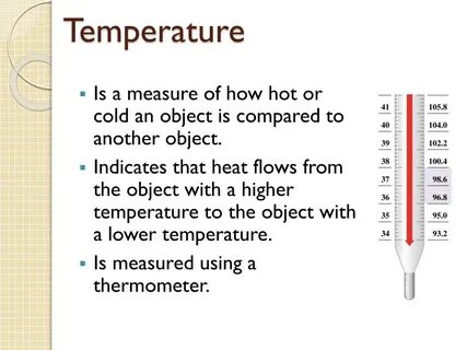 More lower temperature