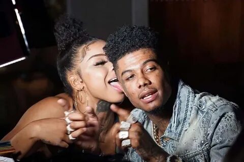 Blueface and his girlfriend Chrisean Rock were caught on camera on Tuesday ...