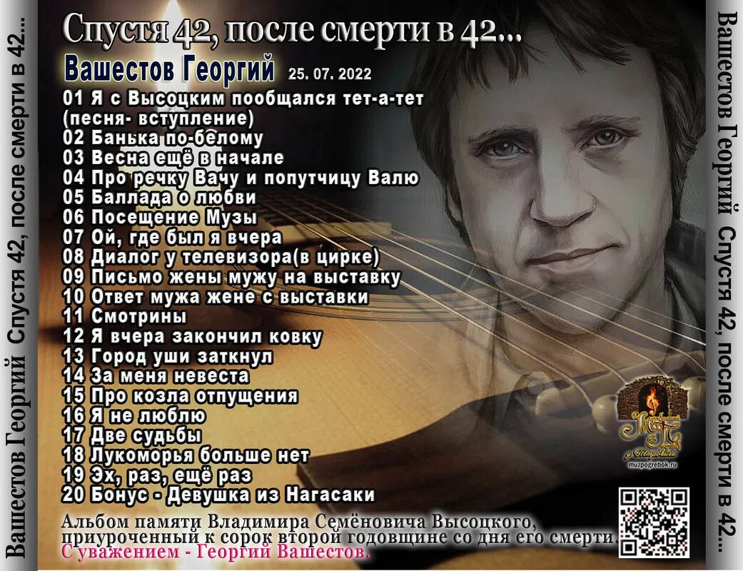 Памяти владимира высоцкого. Высоцкий 25 июля. Высоцкий 2022. Памяти Высоцкого 2022. День памяти Владимира Высоцкого.