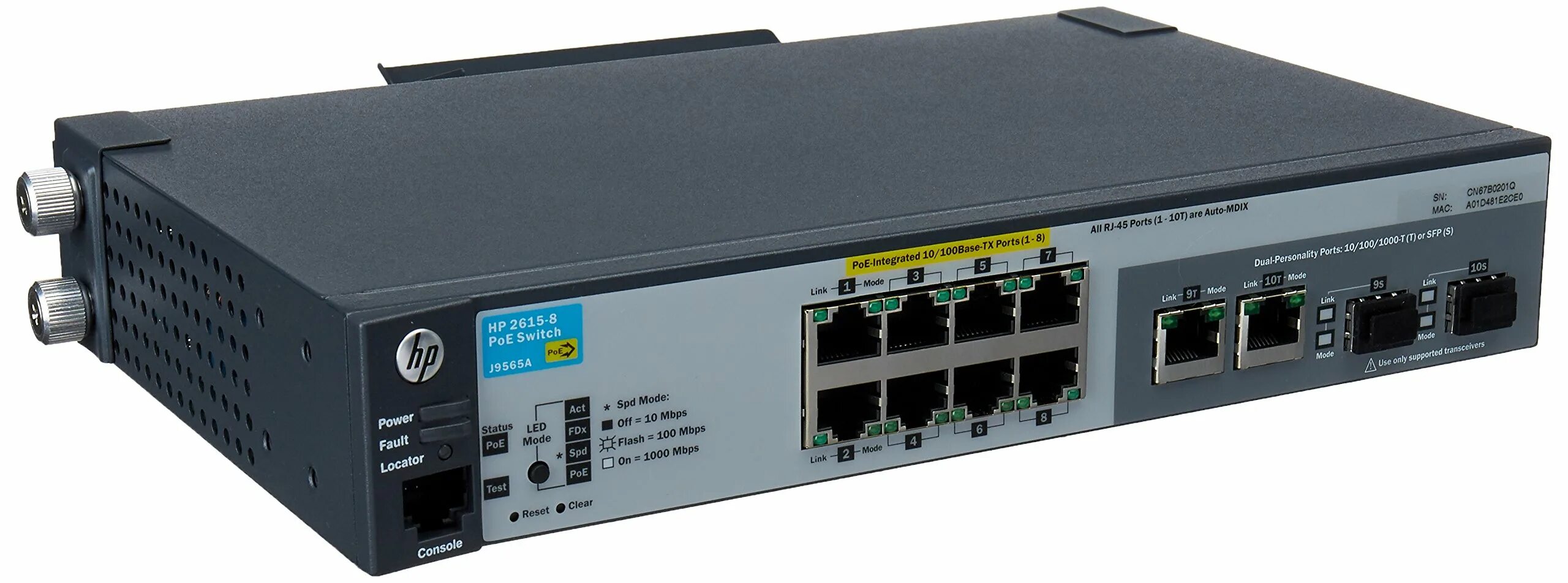 10 port poe