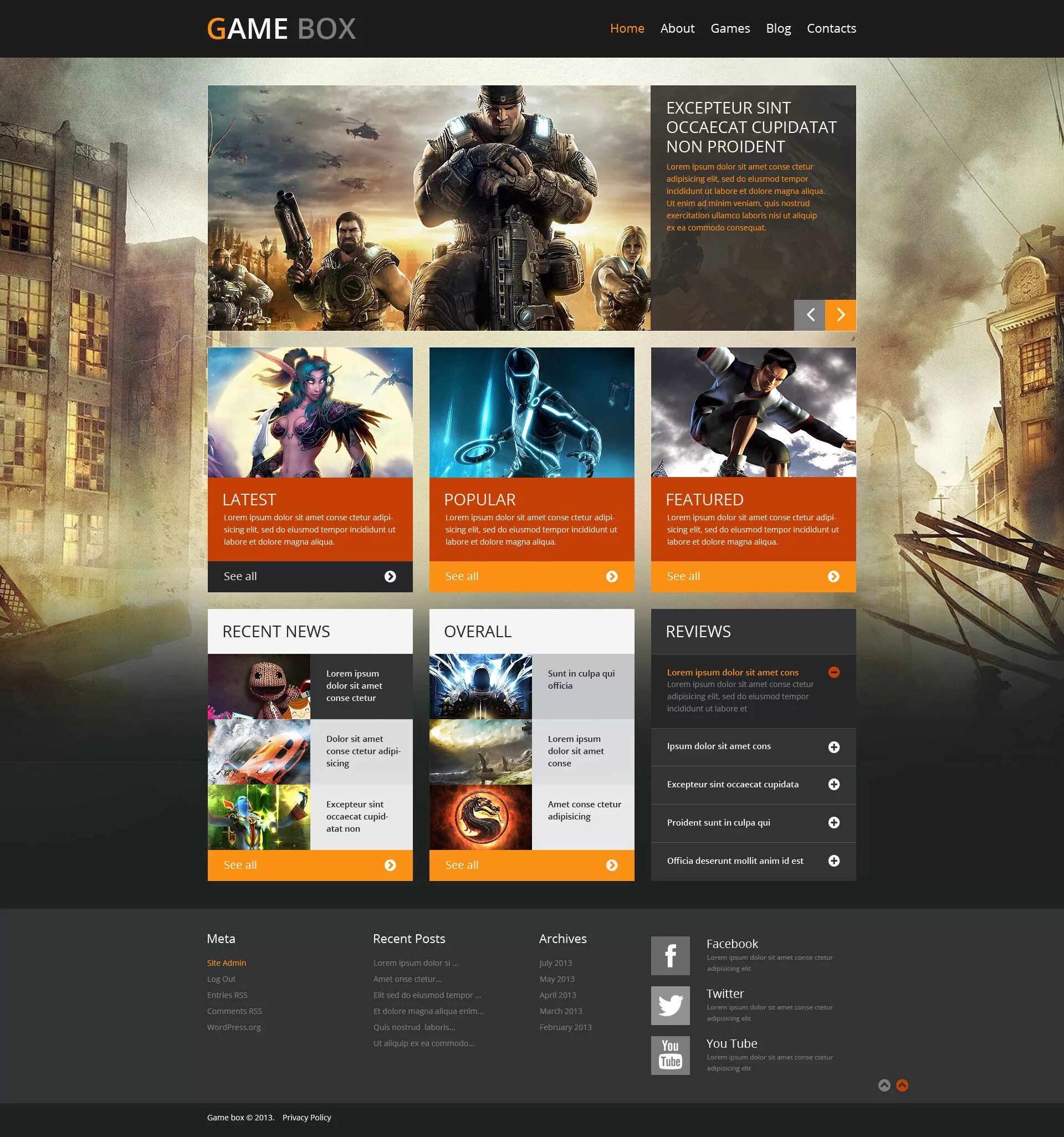 Web games