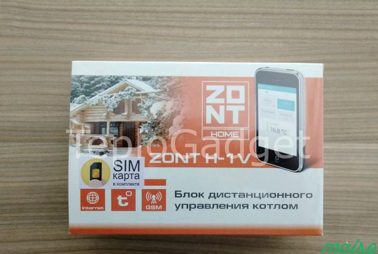 GSM Zont h-1v. GSM-термостат Zont h-1v. Термостат Zont h-1v.02. Термостат для газового котла Zont h-1v.
