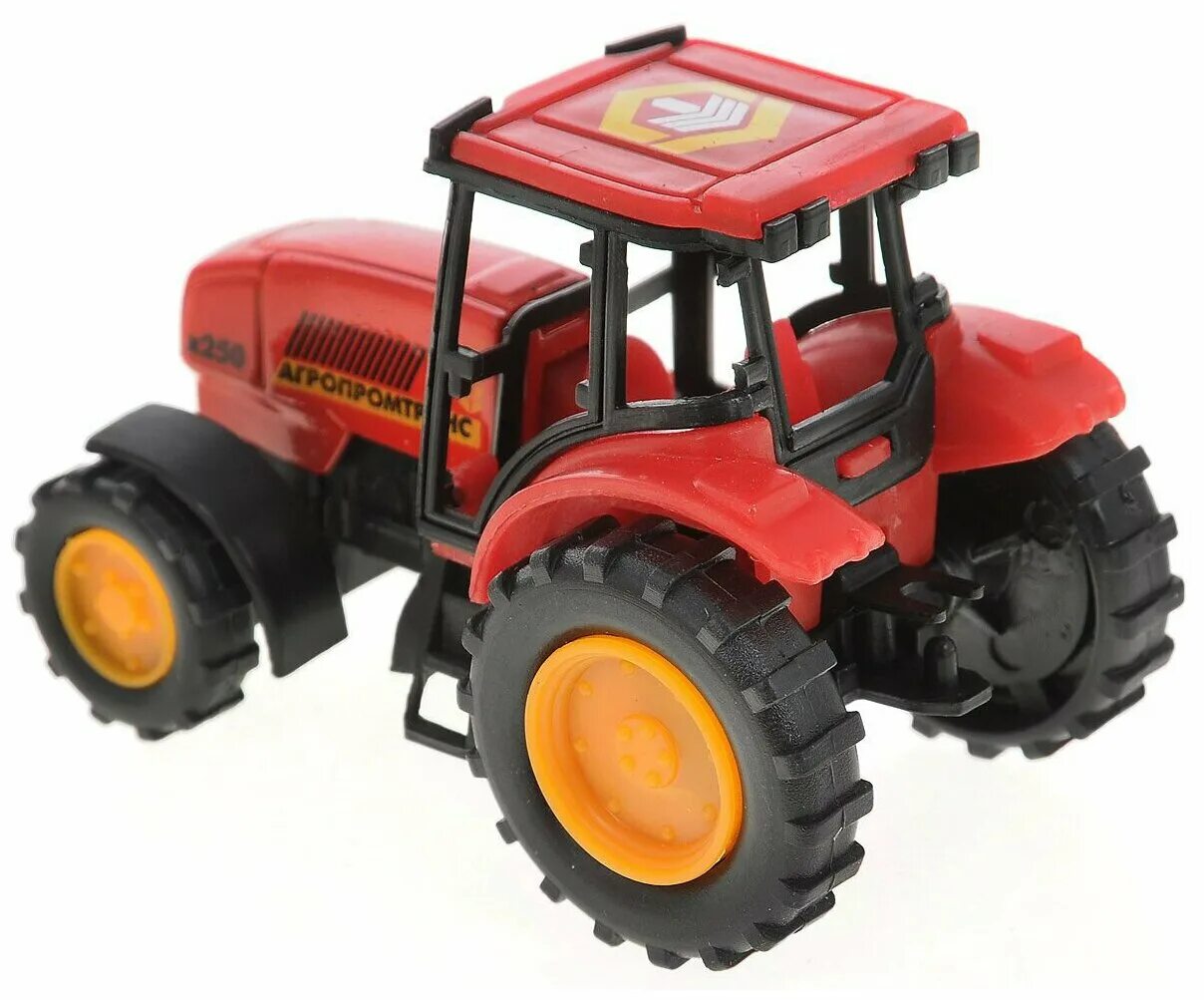 Купить трактор петербург. Трактор Технопарк Агропромтранс (20119-r) 7 см. Игрушки трактор красный Тайо. Игрушка трактор tractor красный. Игрушечные модели тракторов.