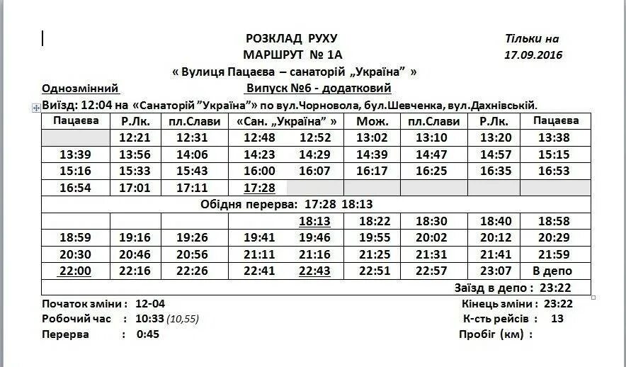 Расписание 17 троллейбуса гомель. Прилуки розклад руху маршрут 4.