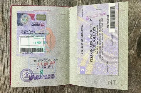 Виза на бали