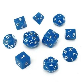 Виды игральных кубиков