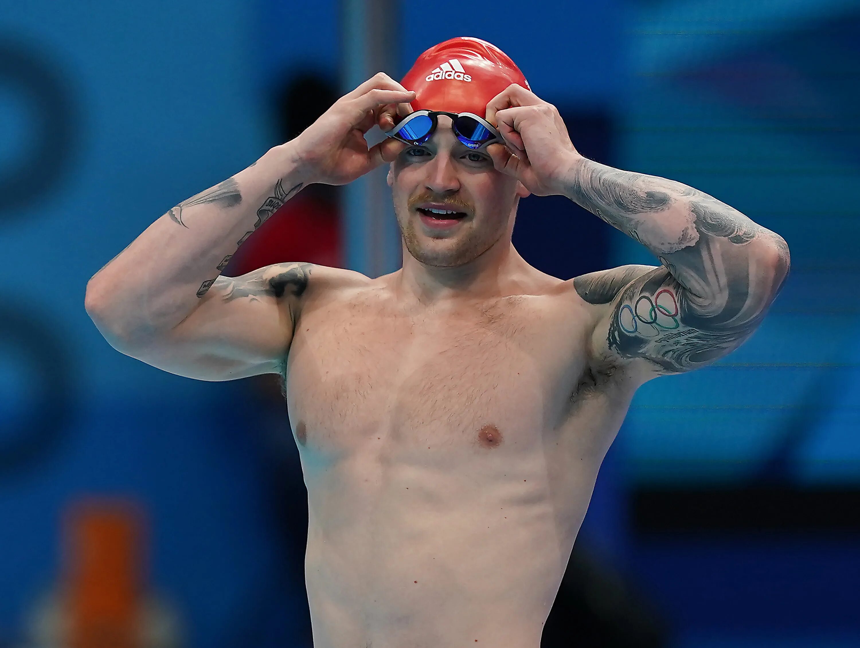 Спортсмены 2018 года. Adam Peaty 2021 Токио. Татуировки спортсменов.