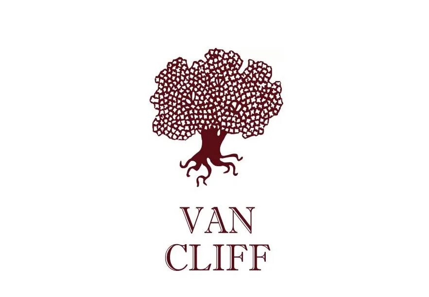 Клиф москва. Van Cliff. Van Cliff бренд. Эмблема van Cliff. Подарочная сертификат van Cliff.