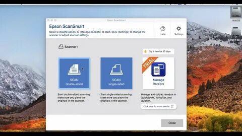 Epson scansmart
