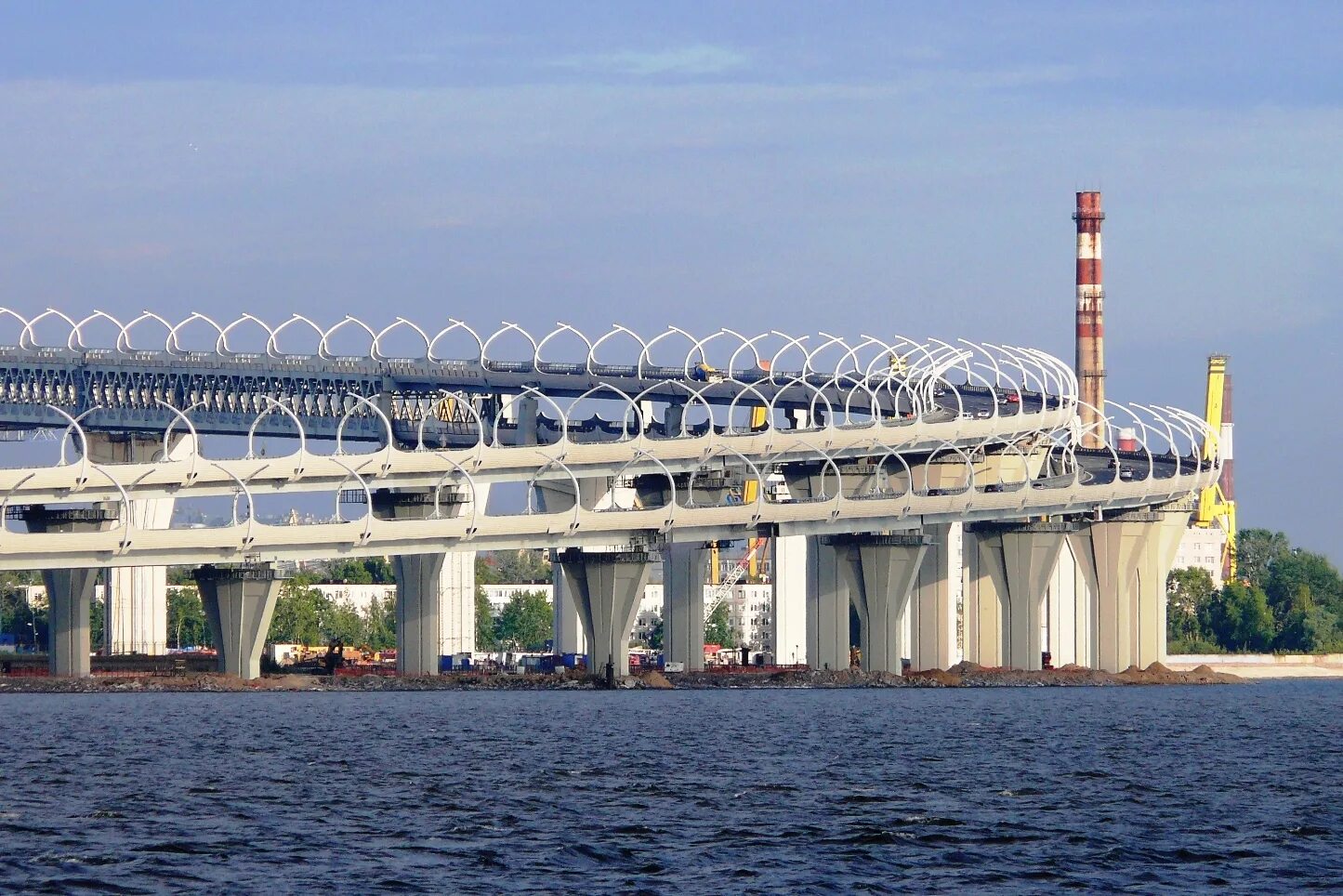 ЗСД Санкт-Петербург двухъярусный мост. Мост ЗСД В Питере. ЗСД двухуровневый мост. Финский залив ЗСД.