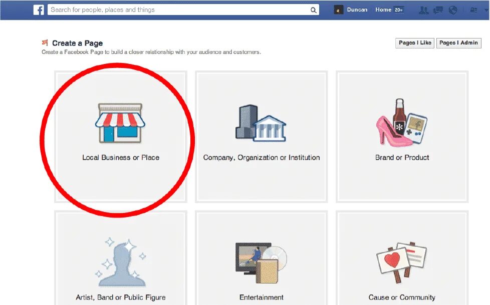 Pages creator