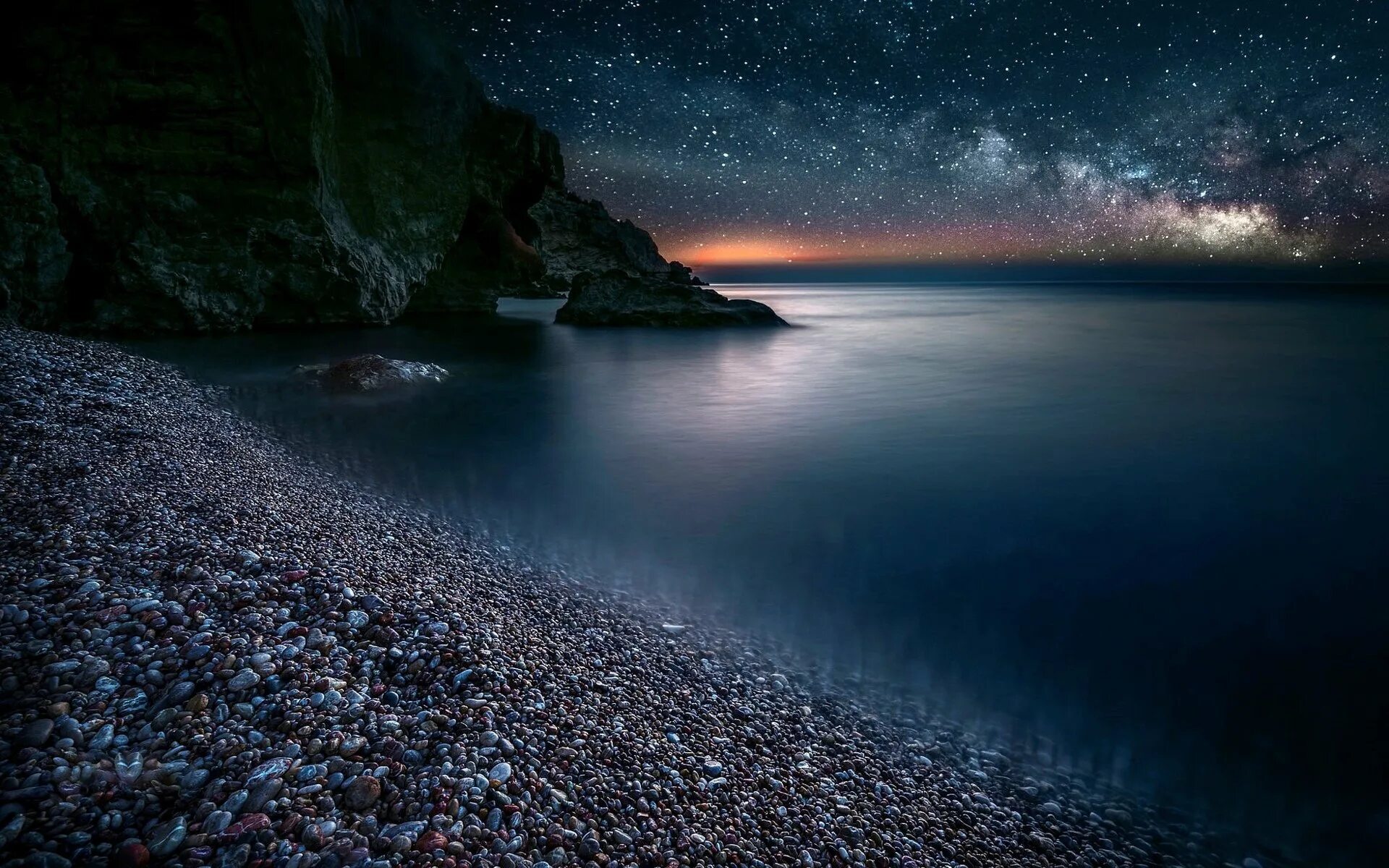 Ночь у берега 81гл. Ночное море. Ночь в море. Красивое ночное море. Море и звезды.
