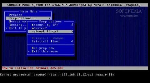Menu system