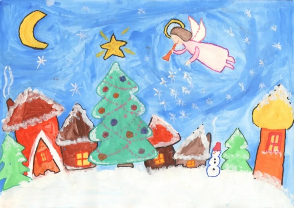 Урок теме новый год. Новогодние рисунки. Рисунок на тему Рождество. Рисование на тему новый год. Рисунок на новогоднюю тему.