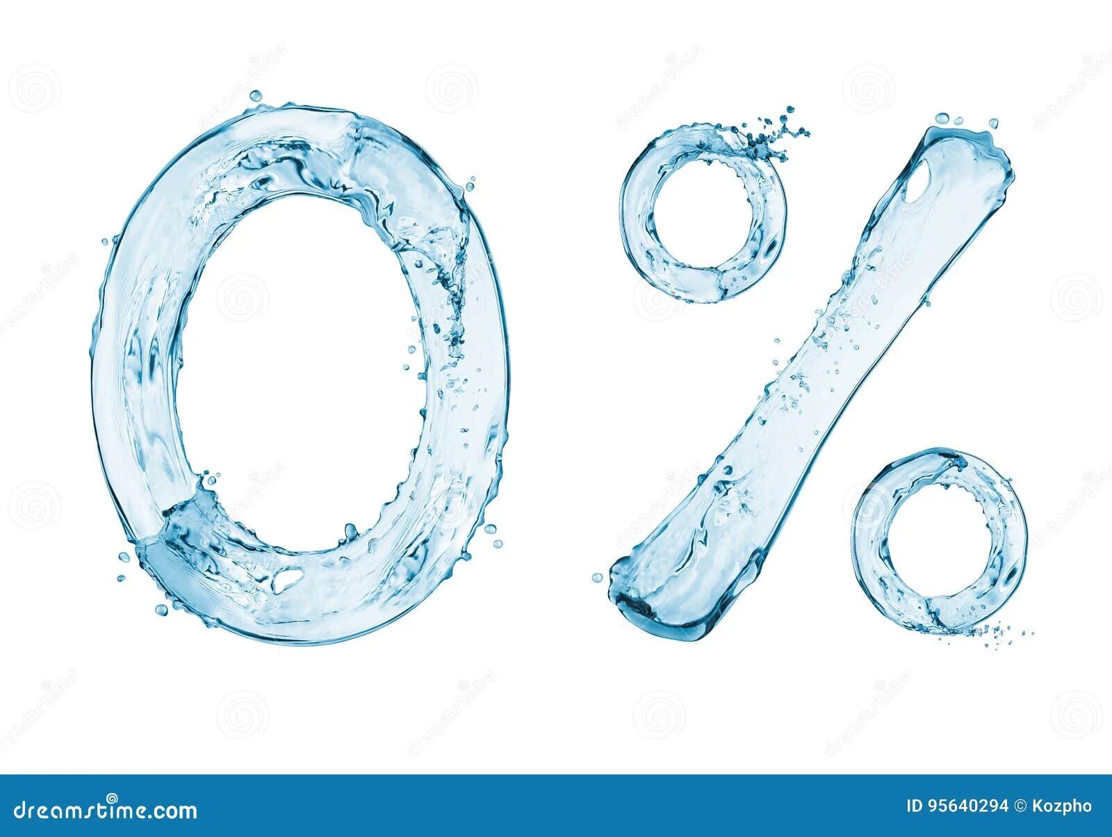 Water число