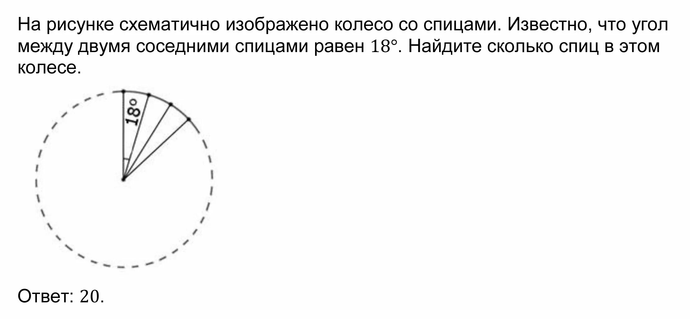 Сколько в радиусе 18. На рисунке схематично изображен. Сколько спиц в колесе. Колесо с пятью спицами. Схематично нарисовать радиус.