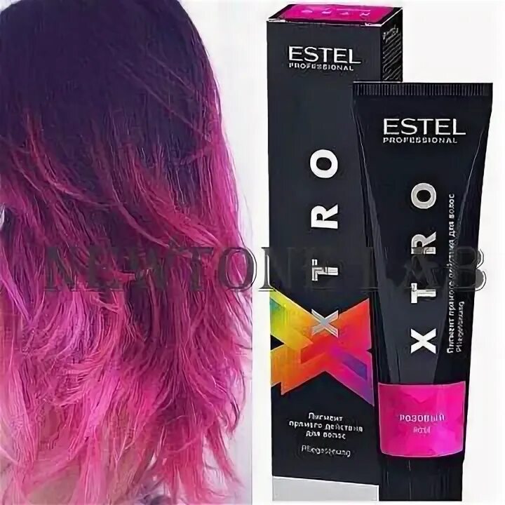 Краска XTRO Estel. Estel XTRO Fusion. Estel XTRO Fusion палитра цветов. Краска Estel XTRO розовый.