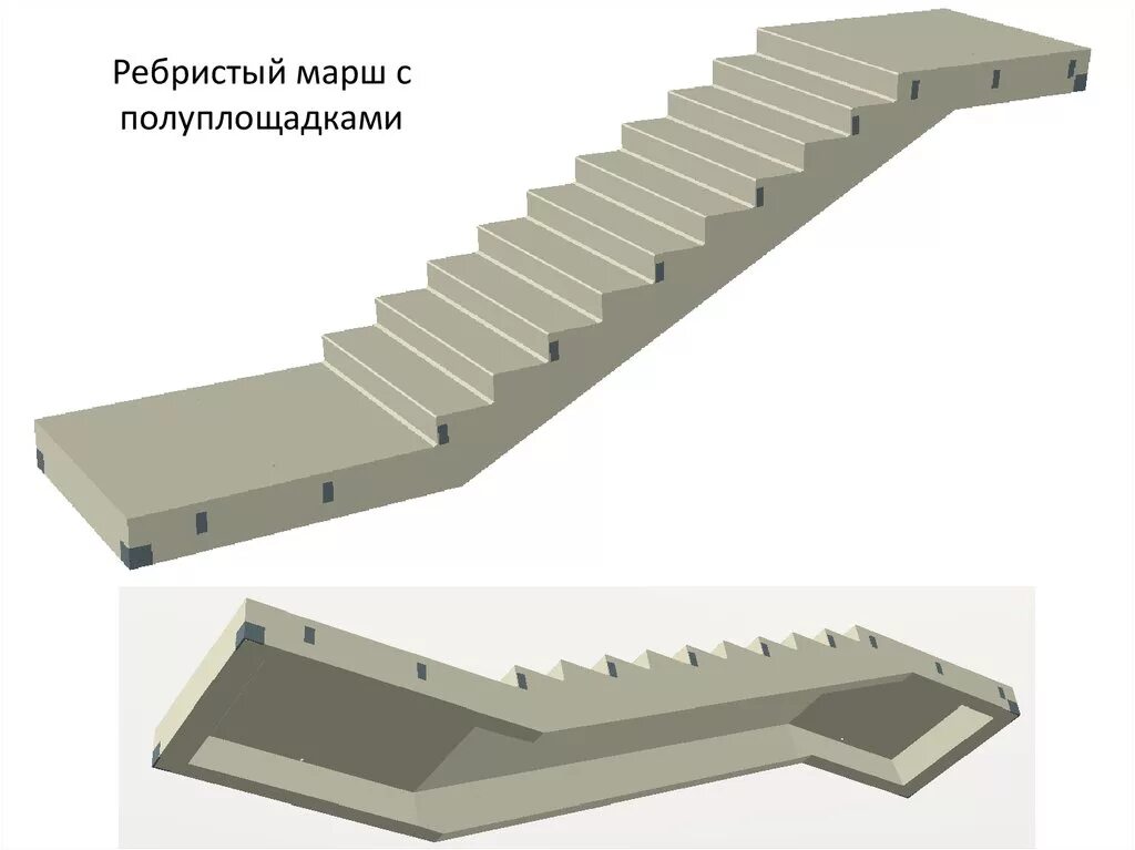 Лестничный марш. Сборный лестничный марш мл 30-60-13 РС 6172-95. Лестничный марш с фризовой ступенью. Монолитный лестничный марш с 2 полуплощадками. Лестничные марши,с.1.050.1-2 ЛМП60.11.17-5-3с.