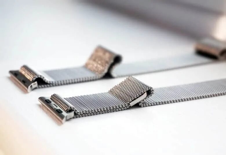 Titanium milanese loop ultra. Milanese loop 40mm. gold milanese loop. apple watch series 8 41 мм steel case cellular, gold milanese. milanese loop qs18b.