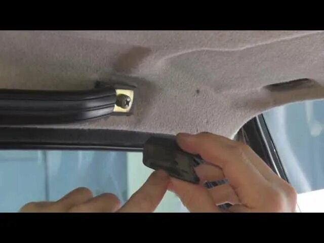 Как снять обшивку потолка Шумка потолка Hyundai Solaris, 1,4 л, 2012 года автозвук DRIVE2