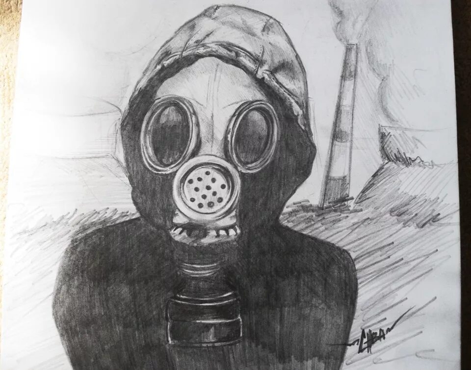 Легкий противогаз. Чернобыль сталкер в противогазе. Сталкер рисунки. Противогаз карандашом. Сталкер рисунки карандашом.