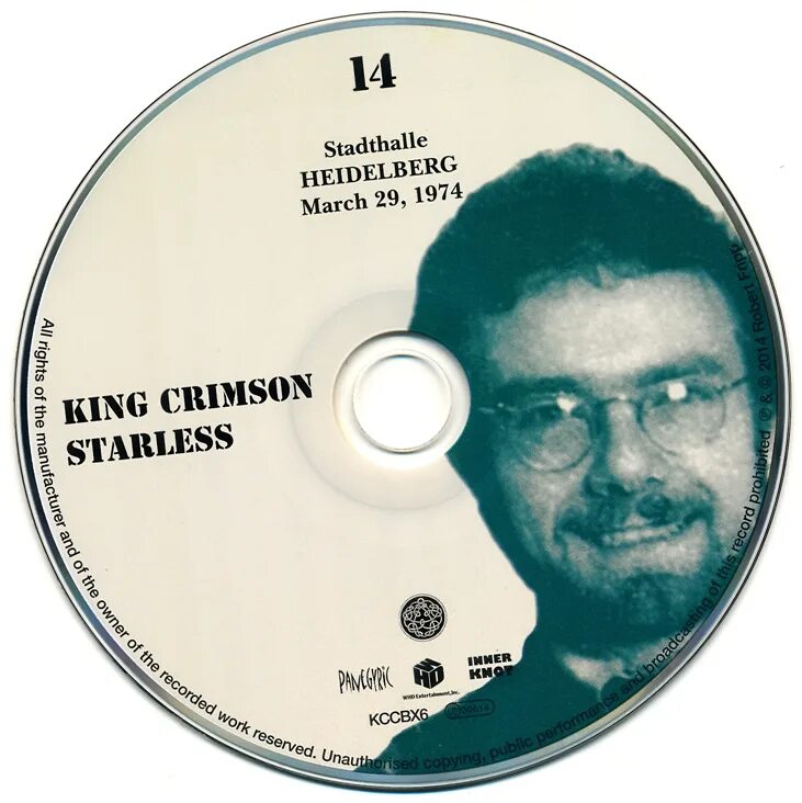 King Crimson Starless and Bible Black.