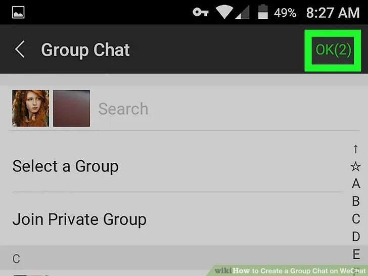 WECHAT Интерфейс. Как создать групповой чат в вичате. Вичат регистрация. Join Group chat.