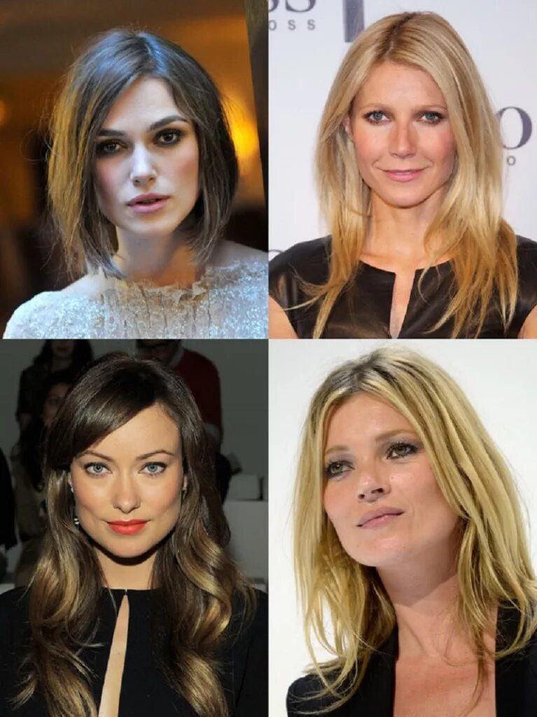 прическа для вытянутого овала лица.