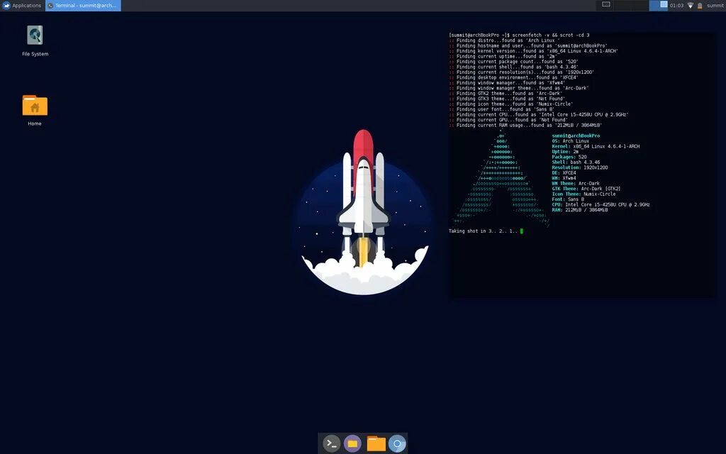 Bash file not found. Xfwm4. linux ракета. типичный пользователь arch. not found картинка.