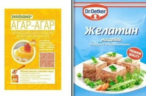 Желатин можно
