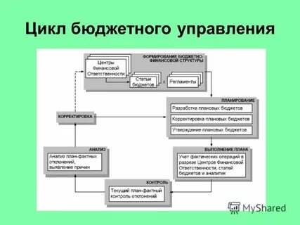 Организация управления бюджетами