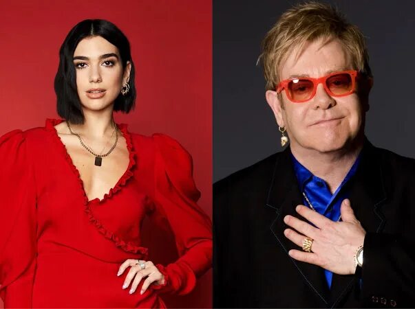 Элтон джон и дуа липа песня. Dua Lipa и Элтон Джон. Cold Heart Элтон Джон. Elton John и Дуа липа. Элтон жэджон и Дуа Липп.