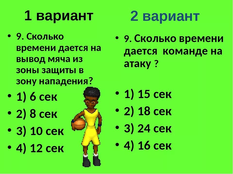 Сколько времени дается команде. Сколько времени дается на ввод мяча в игру. Сколько времени дается на. Переход из зоны защиты в зону нападения. Сколько времени отводится команде на атаку.