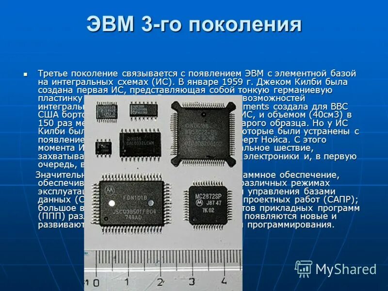 Интегральных схемах эвм. Интегральные микросхемы третьего поколения ЭВМ. Интегральные схемы ЭВМ 3-го поколения. Элементную базу ЭВМ третьего поколения. Элементарная база 3 поколения ЭВМ.