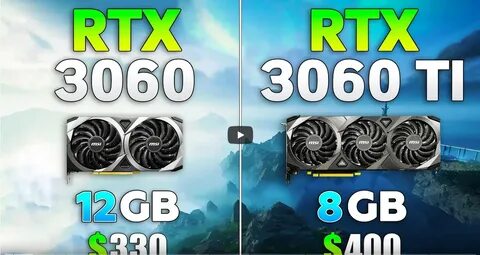 Rtx 3060 ti сравнить