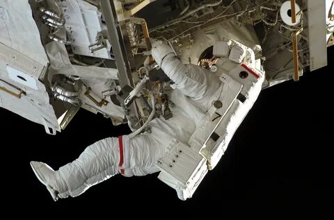 Astronauts into space