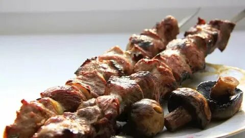 Вкусный шашлык из свинины с майонезом