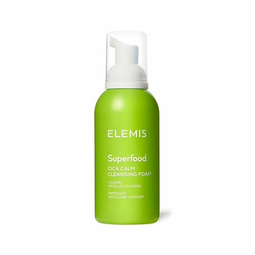 Cica cleanser. Elemis Superfood cica Calm Cleansing Foam. Elemis пенка для умывания. Elemis Superfood  пенка. Super food пенка для умывания.